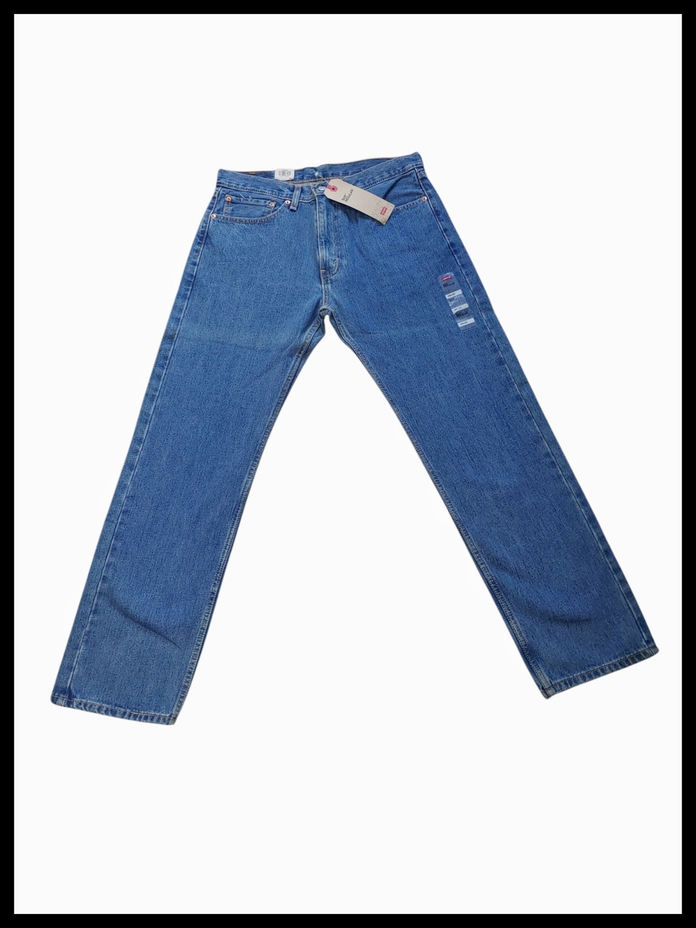 Levi's 505 Straight Leg Jeans 34x32 - Picture 4 of 6